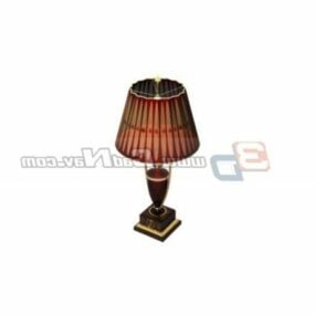 Decorative Design Hotel Bedside Lamp 3d model