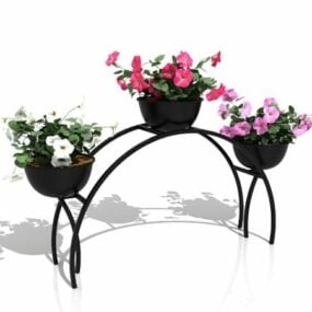 Have Metal Plant Flower Stand 3d model