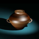 Antique Decorative Pottery Pot