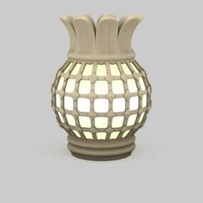Marmeren Urn Waterbassin 3D-model