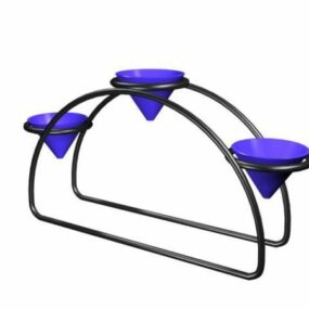 Decoração de suporte para artigos diversos de mesa Modelo 3D