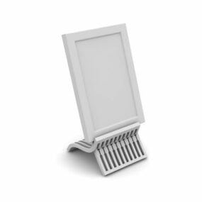 Table Small Picture Frame 3d model