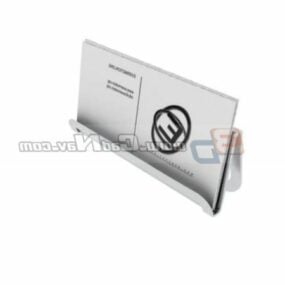 Desktop Office Letter Holder 3d model