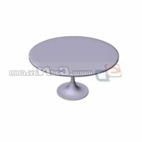 Dining Furniture Round Table 3d model