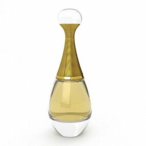 Modello 3d della bottiglia di profumo Dior Jadore del salone di bellezza