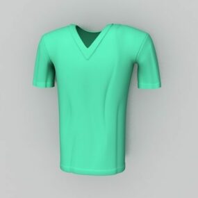 Hospital Disposable Surgical Gown 3d model