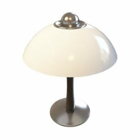 Lámpara de mesa elegante estilo cúpula modelo 3d
