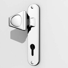 Home Door Knob With Lock 3d model