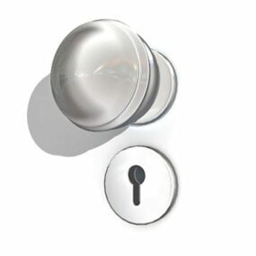 Home Doorknob And Lock 3d-modell