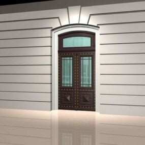 Asunto Double Front Door 3D-malli