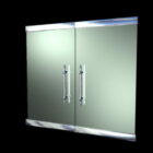 Double Entry Door Glass Material