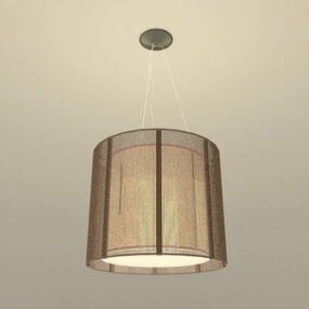 Beauty Drum Hanging Lamp 3d modell