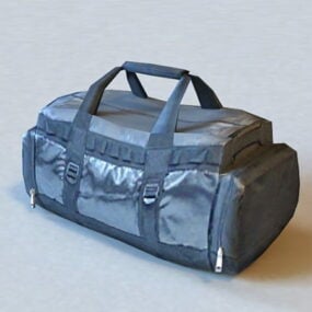 Travel Duffle Bag 3d-model
