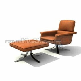 Eames Sandalye Şezlong 3D model