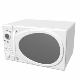 キッチン電子レンジゴレンジェホワイト3Dモデル