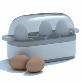 Model 3D kuchennego urządzenia do gotowania jajek