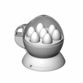 Kuchenka do gotowania na jajka Kitchenegg Model 3D