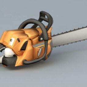 Power Tool Electric Chain Saw 3d model