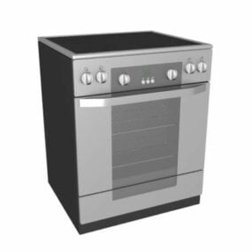 Kitchen Equipment Electric Stove Oven 3d model
