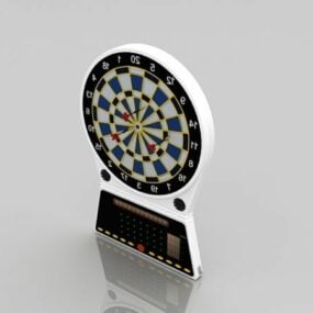Vintage Electronic Dart Board 3d model