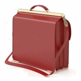 Model 3d Briefcase Wanita Fashion Elegan