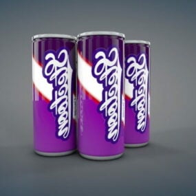 Stock Energy Drink Can 3d model