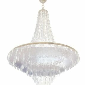 English Style Chandelier 3d model