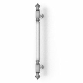 3д модель дверной ручки для оборудования входной двери