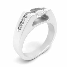 Jewelry Eternity Symbol Ring 3d model