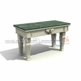 골동품 유럽 테이블 침실 3d 모델