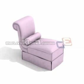 European Fabric Sofa 3d model