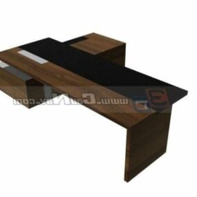 Møbler Executive Desk Bord 3d-modell