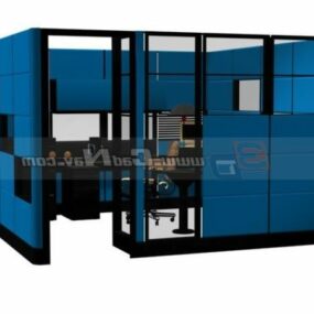 Executive Office Partition Furniture 3d model