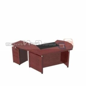 Executive Desk Office Furniture 3d model