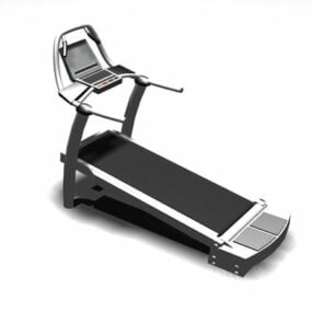 Indoor Fitness Exercise Treadmill 3d model