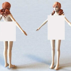 Ffxiii Oerba Dia Vanille Nude 3d model