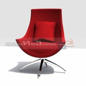 家具ファブリック子宮椅子3Dモデル