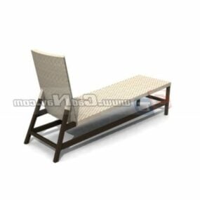 Fabric Furniture Day Bed 3d model
