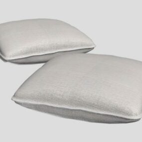 Coussin de chaise de canapé en tissu modèle 3D