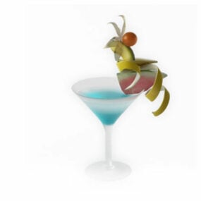 Drink Fancy Cocktail 3d-modell