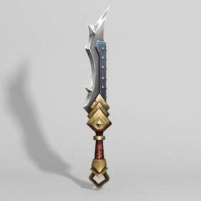 Weapon Fantasy Dagger 3d μοντέλο