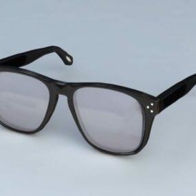 Modelo 3d de óculos da moda