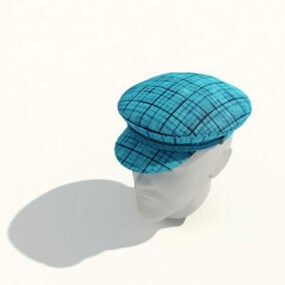 Fashion Hat Ivy Cap דגם תלת מימד