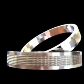 Twisted Ring Shape 3d model