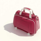 Red Color Fashion Cosmetic Bag