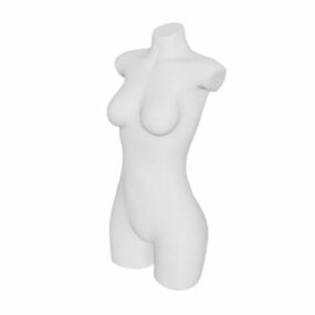 Módní obchod Žena Manekýn 3D model