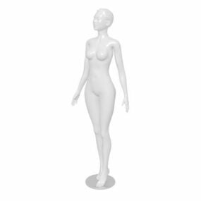 مدل نمایشگر سه بعدی مانکن زن