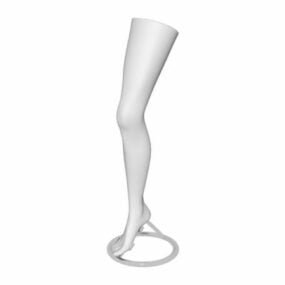 Female Mannequin Leg 3d model