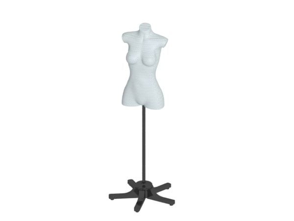 Fashion Female Mannequin Form Stand