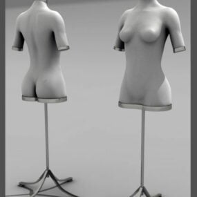 3D model ženské figuríny